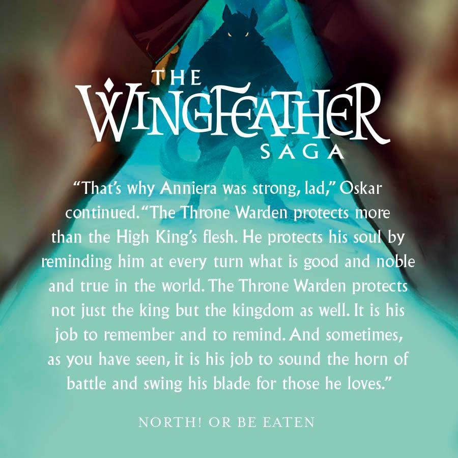 Wingfeather Saga quote blue